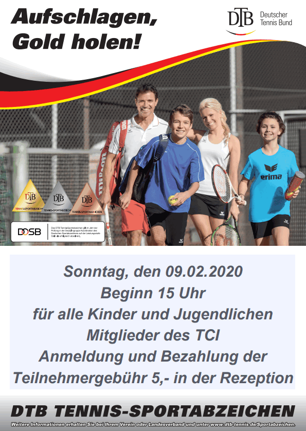 20200103 Plakat DTB Tennis Sportabzeichen