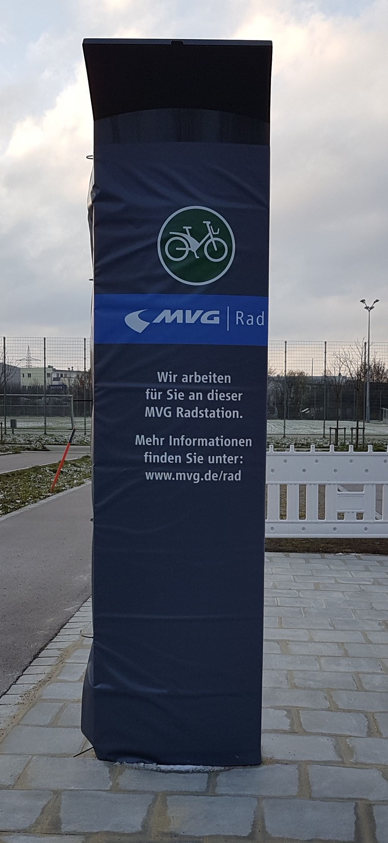20181120 MVG Fahrrad Mietstation im TCI